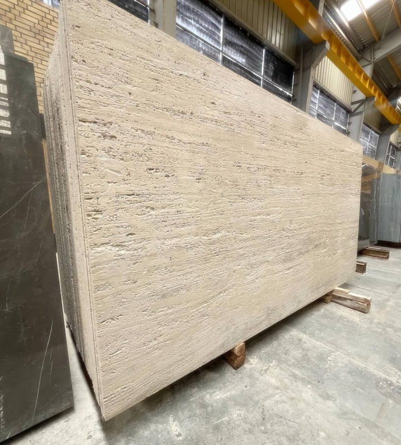 Takkab Cream Travertine (Unfilled): A Natural & Timeless Stone