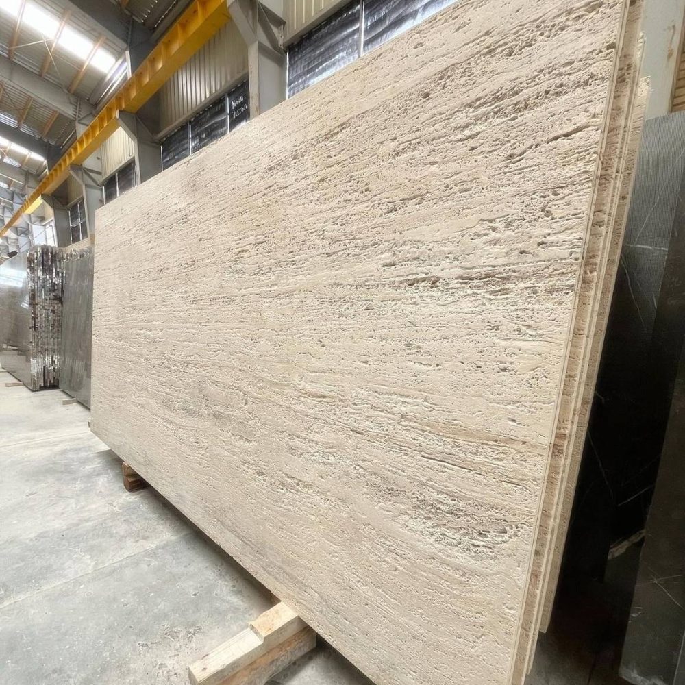 Takkab Cream Travertine (Unfilled): A Natural & Timeless Stone
