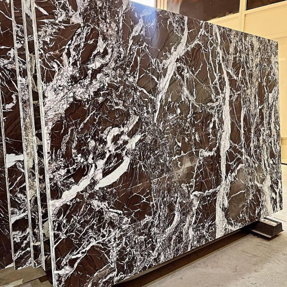 Majestic Rose Marble: A Luxurious Dark Brown Marble