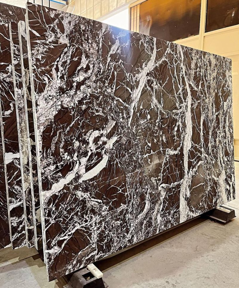 Majestic Rose Marble: A Luxurious Dark Brown Marble