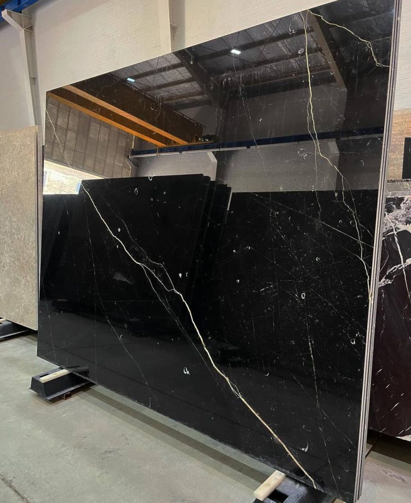 Maco Black Marble: A Bold & Luxurious Black Marble