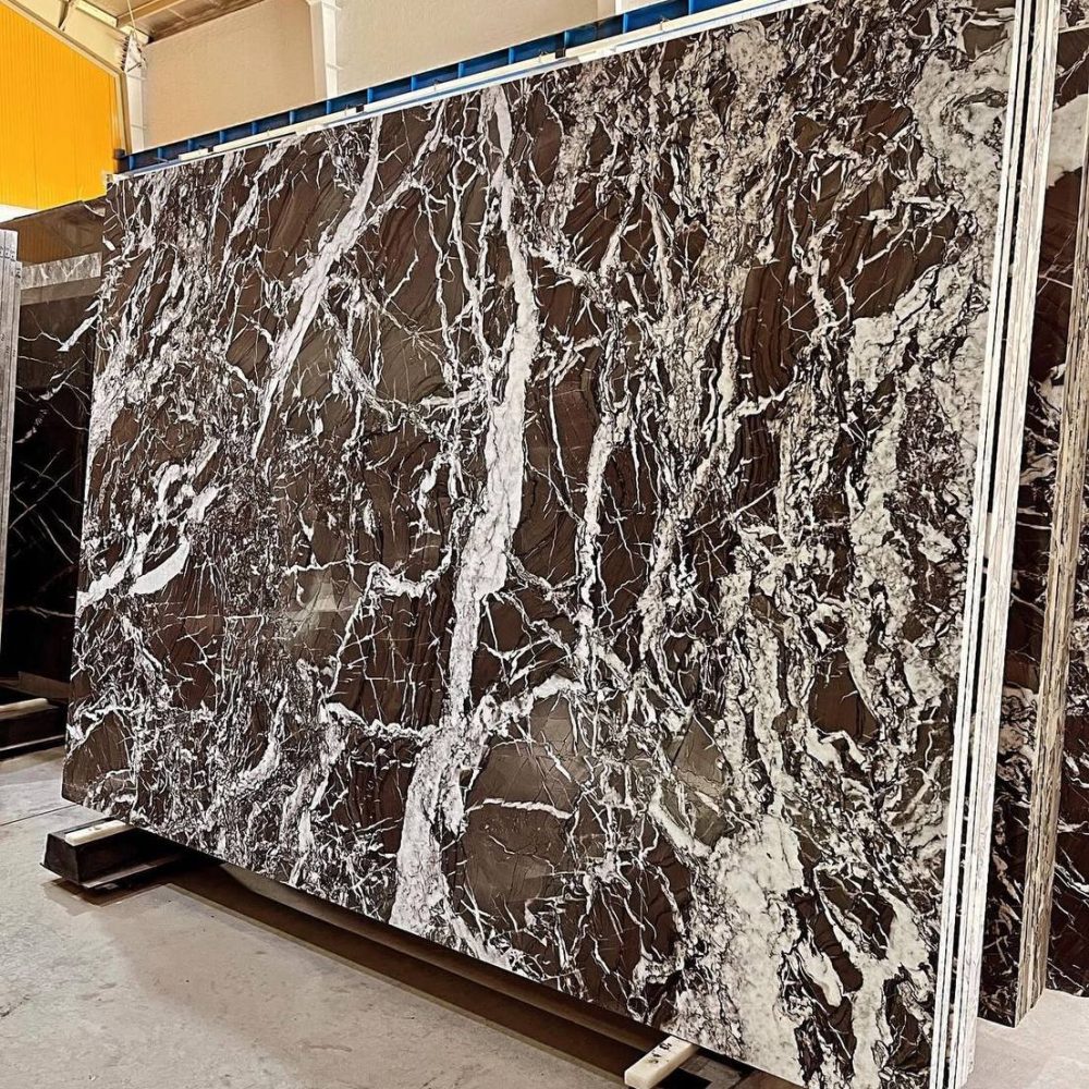 Majestic Rose Marble: A Luxurious Dark Brown Marble