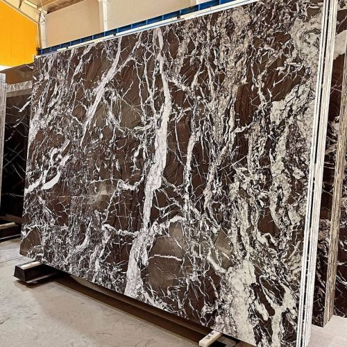 Majestic Rose Marble: A Luxurious Dark Brown Marble