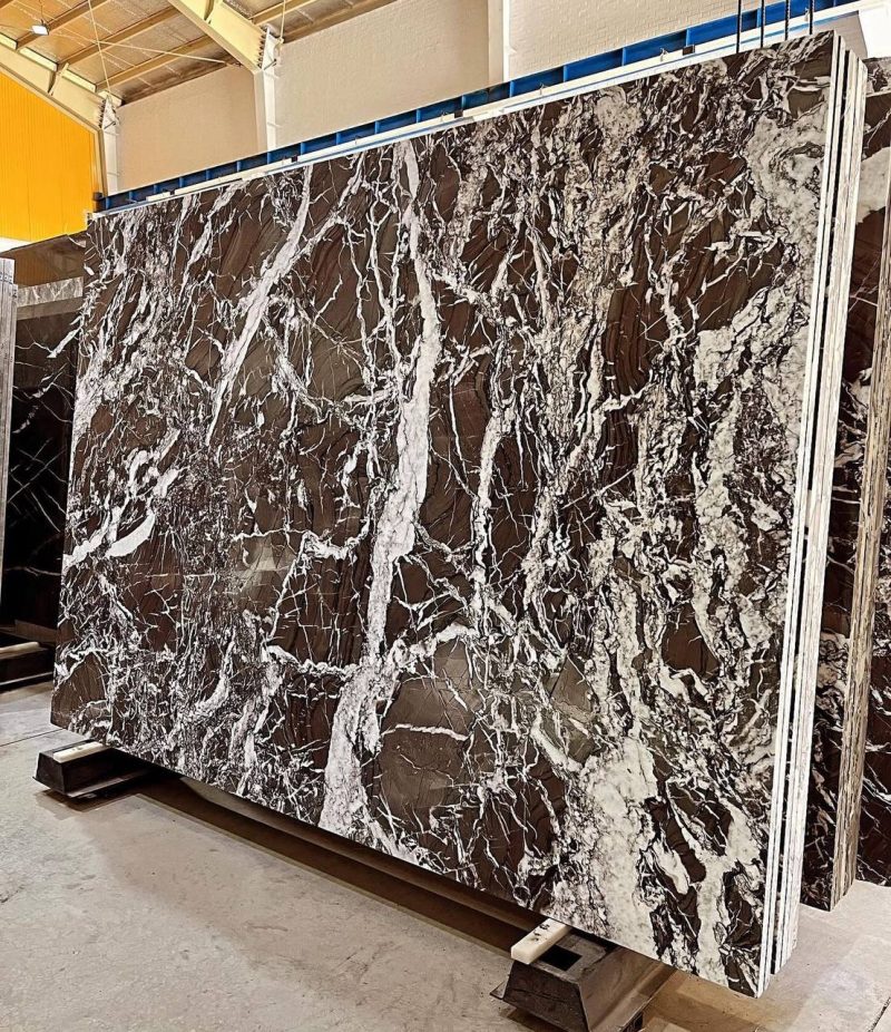 Majestic Rose Marble: A Luxurious Dark Brown Marble