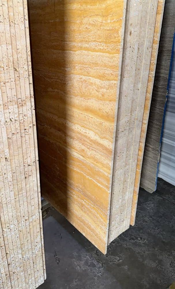 Lemon Travertine – Bright Yellow Natural Stone for Modern Design | Lazulite Marble