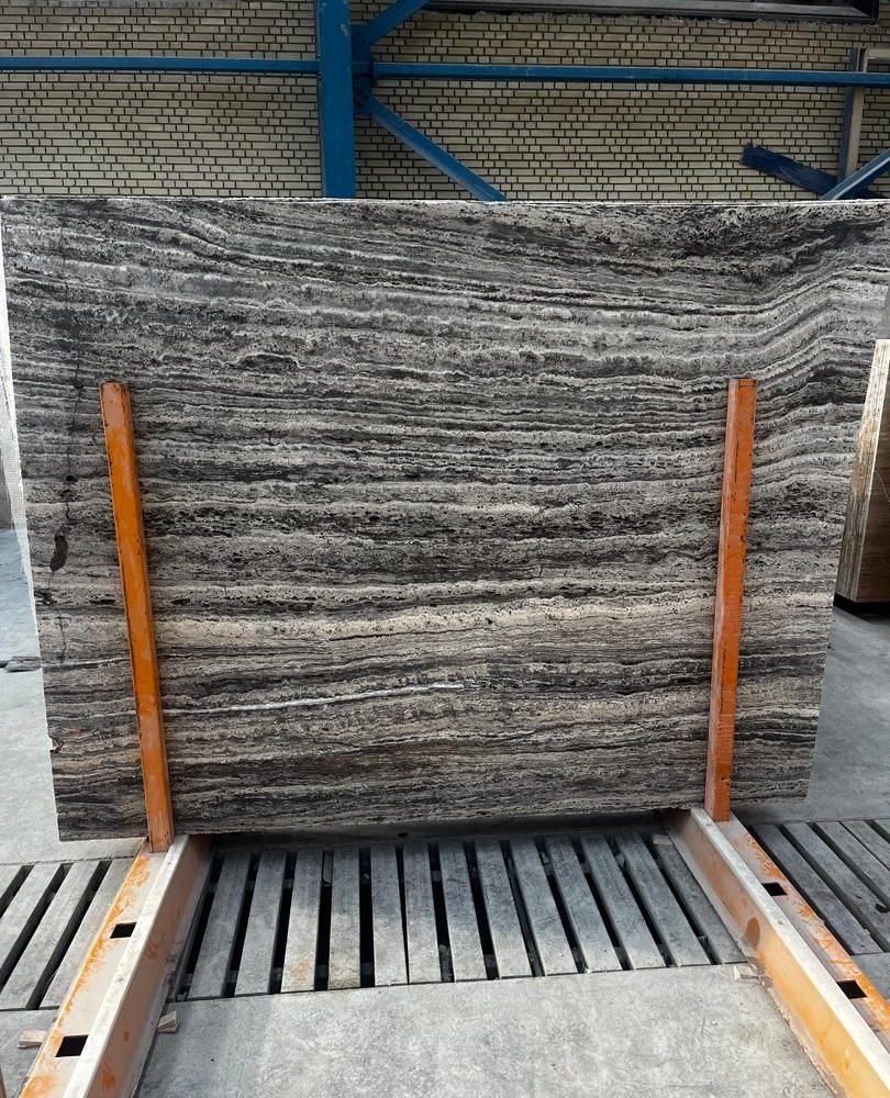 Silver Travertine – Premium Natural Stone for Modern Interiors | Lazulite Marble