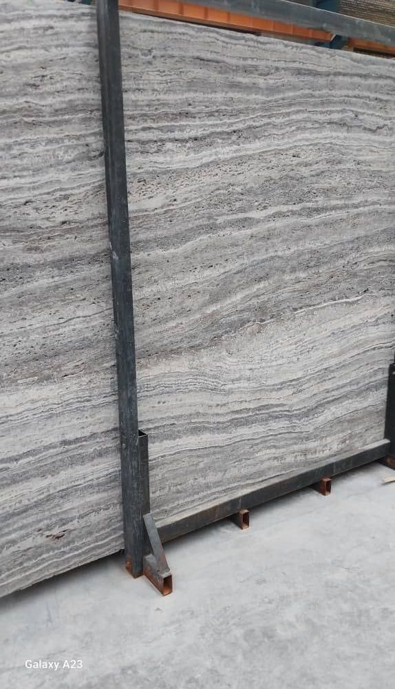 Silver Travertine – Premium Natural Stone for Modern Interiors | Lazulite Marble
