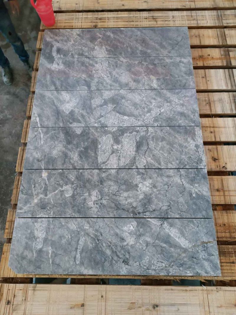 Hermes Blue Marble – Premium Polished Stone | Lazulite Marble