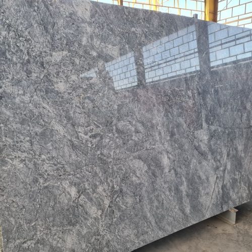 Hermes Blue Marble – Premium Polished Stone | Lazulite Marble