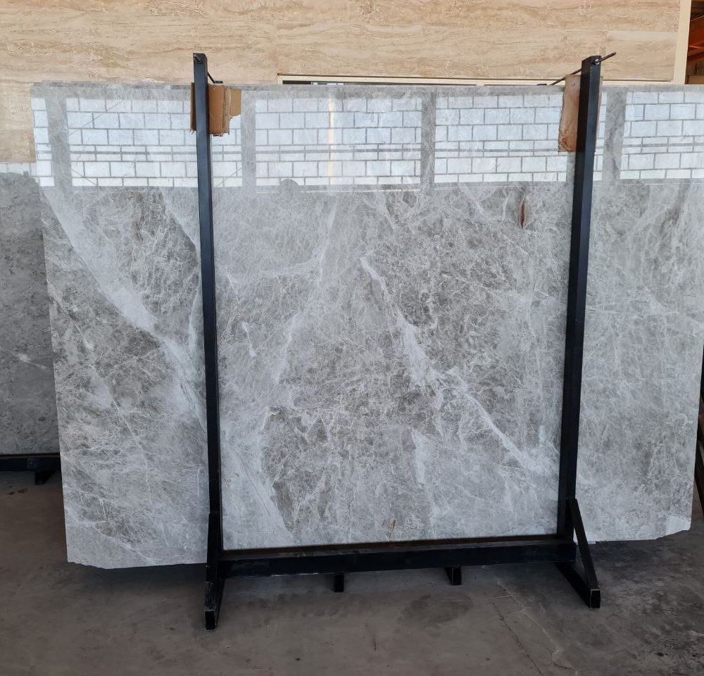 Tundra Gray Marble – Elegant Gray Natural Stone for Modern Interiors | Lazulite Marble