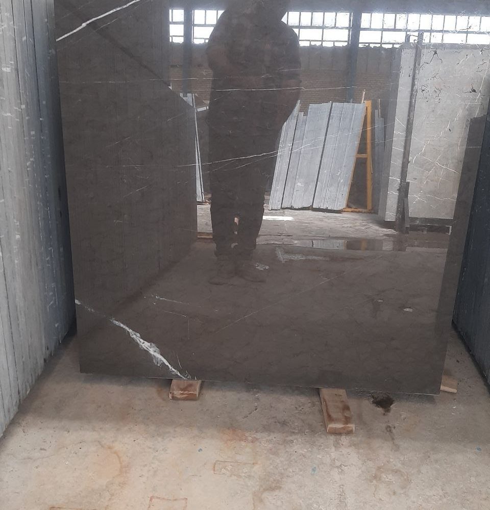 Armany Gray Marble – Luxurious Dark Gray Marble with White Veins | Lazulite Marble