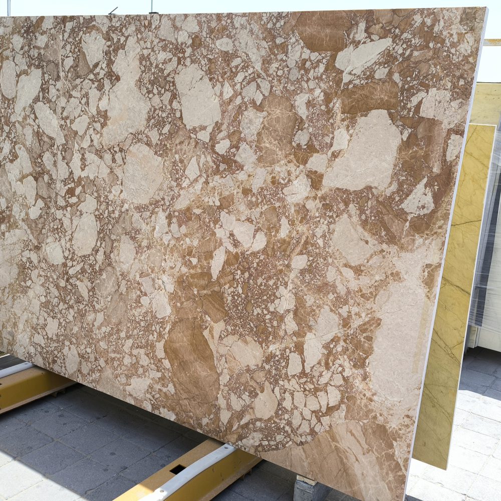 Cappuccino Marble – Luxurious Beige Marble with Light Brown Veins | Lazulite Marble