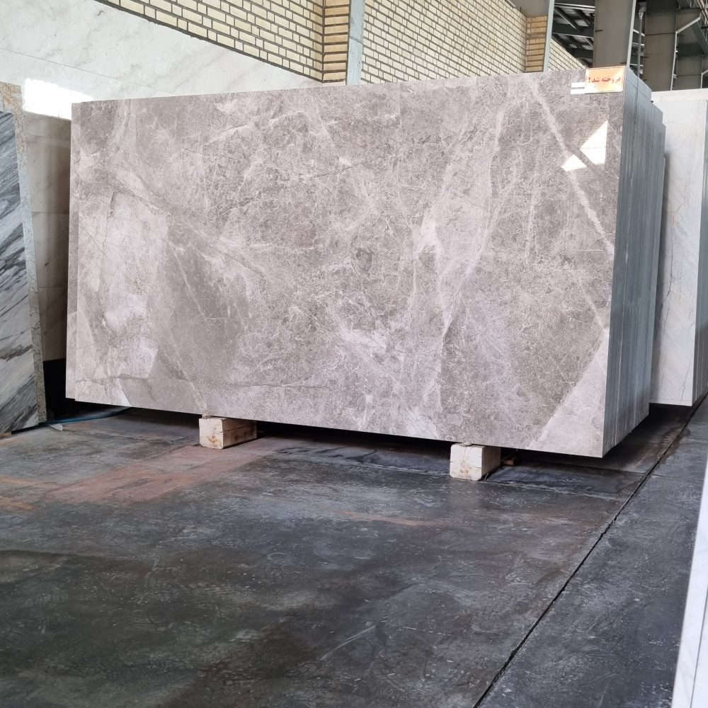 Persian Silk Marble – Elegant Grey-Beige Marble with Soft Linear Veins | Lazulite Marble