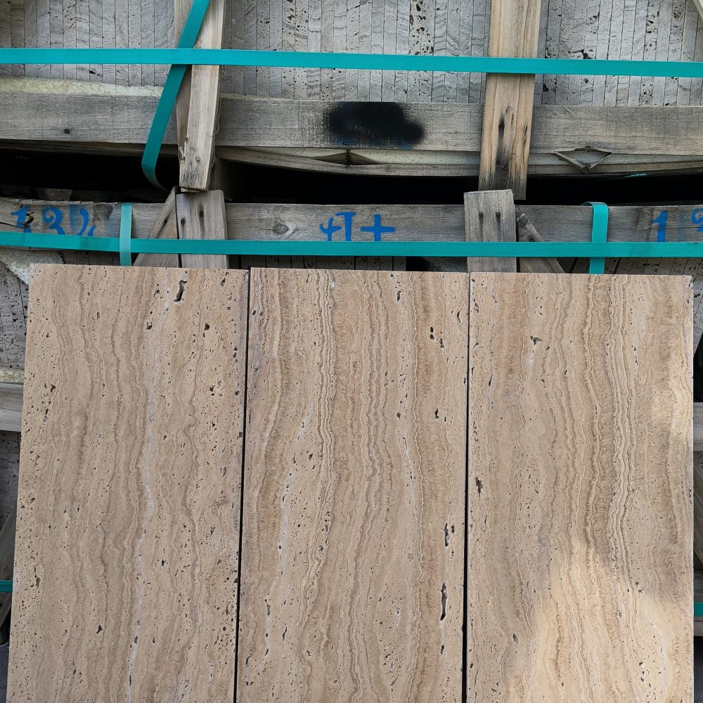 Travertine Notcha Light NR – Soft Walnut & Beige Tones with Natural Charm | Lazulite Marble