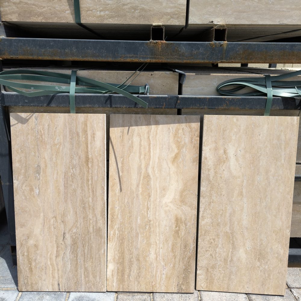 Travertine Beige Diamond – Luminous roasted Beige and Pristine Cream Stone | Lazulite Marble